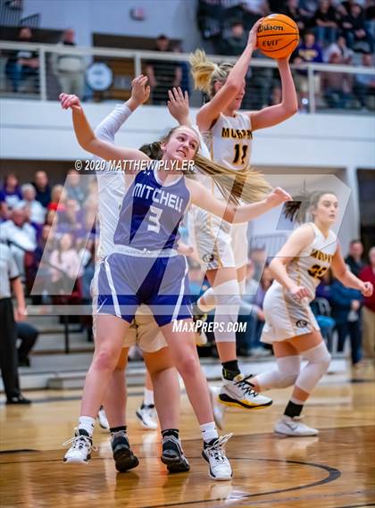 Thumbnail 3 in Mitchell vs Murphy (NCHSAA 1A Western Regional Final) photogallery.