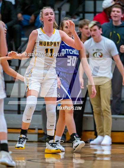 Thumbnail 1 in Mitchell vs Murphy (NCHSAA 1A Western Regional Final) photogallery.