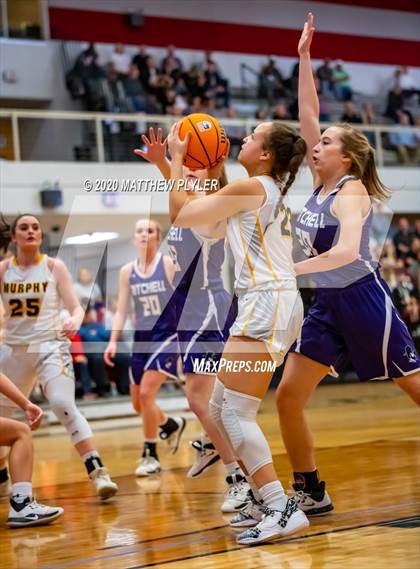 Thumbnail 3 in Mitchell vs Murphy (NCHSAA 1A Western Regional Final) photogallery.