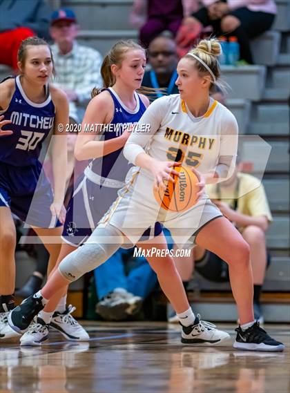 Thumbnail 1 in Mitchell vs Murphy (NCHSAA 1A Western Regional Final) photogallery.