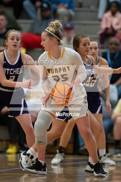 Thumbnail 2 in Mitchell vs Murphy (NCHSAA 1A Western Regional Final) photogallery.