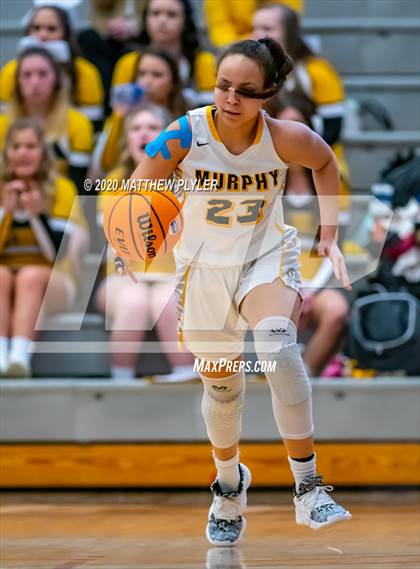 Thumbnail 2 in Mitchell vs Murphy (NCHSAA 1A Western Regional Final) photogallery.