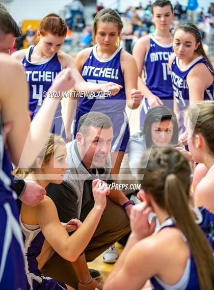 Thumbnail 1 in Mitchell vs Murphy (NCHSAA 1A Western Regional Final) photogallery.