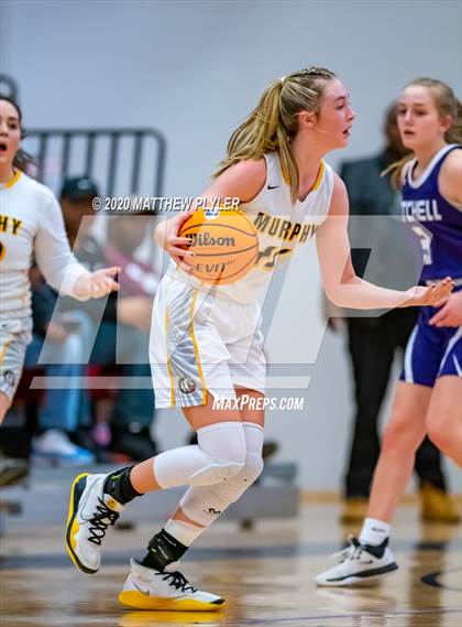 Thumbnail 2 in Mitchell vs Murphy (NCHSAA 1A Western Regional Final) photogallery.