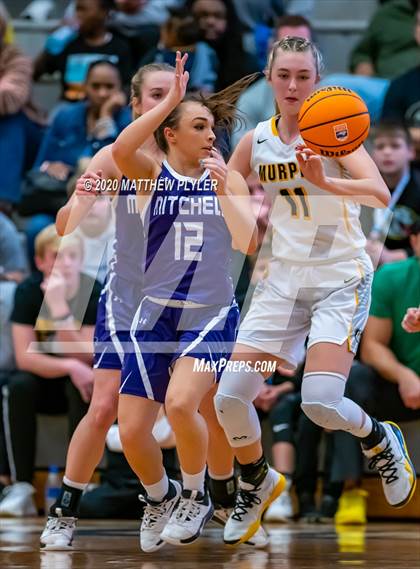 Thumbnail 2 in Mitchell vs Murphy (NCHSAA 1A Western Regional Final) photogallery.