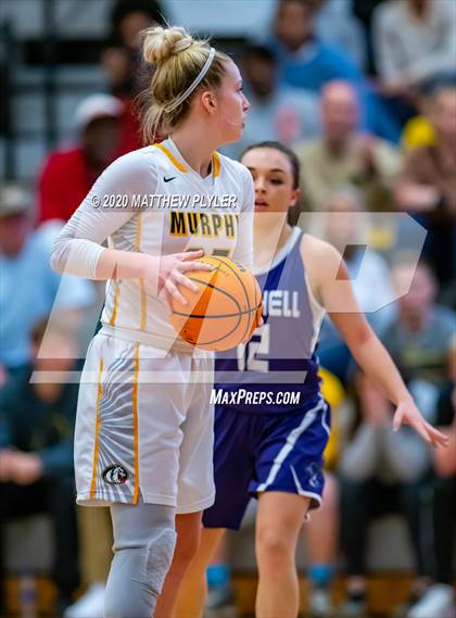 Thumbnail 1 in Mitchell vs Murphy (NCHSAA 1A Western Regional Final) photogallery.