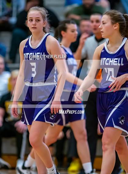 Thumbnail 2 in Mitchell vs Murphy (NCHSAA 1A Western Regional Final) photogallery.