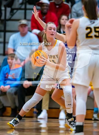Thumbnail 2 in Mitchell vs Murphy (NCHSAA 1A Western Regional Final) photogallery.