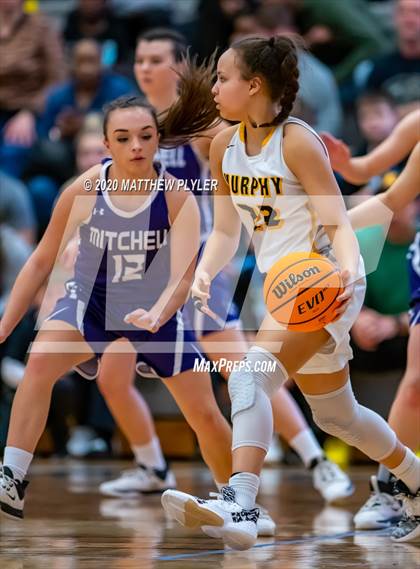 Thumbnail 2 in Mitchell vs Murphy (NCHSAA 1A Western Regional Final) photogallery.