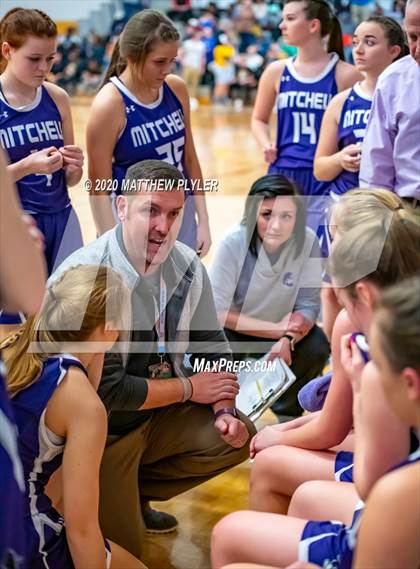 Thumbnail 2 in Mitchell vs Murphy (NCHSAA 1A Western Regional Final) photogallery.