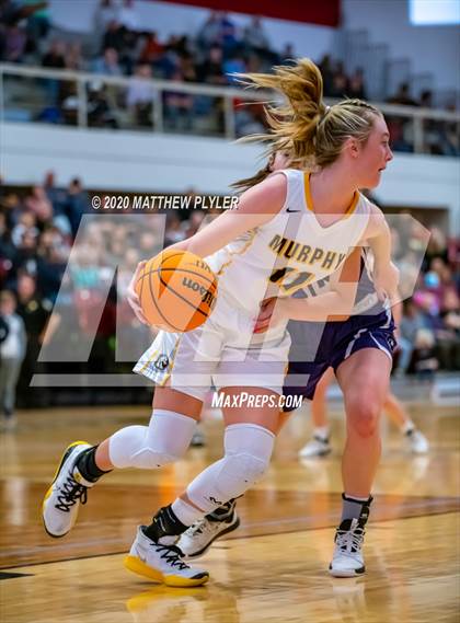 Thumbnail 3 in Mitchell vs Murphy (NCHSAA 1A Western Regional Final) photogallery.