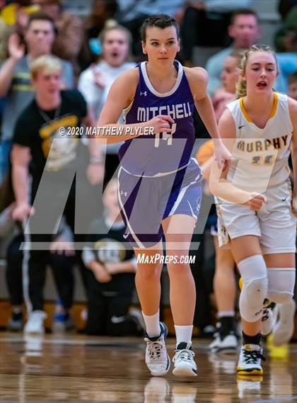Thumbnail 3 in Mitchell vs Murphy (NCHSAA 1A Western Regional Final) photogallery.