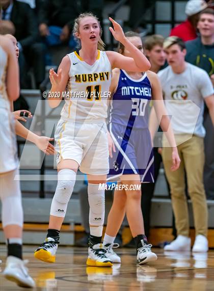 Thumbnail 3 in Mitchell vs Murphy (NCHSAA 1A Western Regional Final) photogallery.