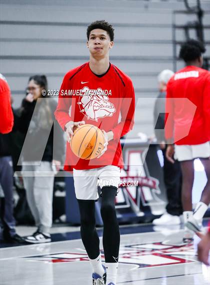 Thumbnail 1 in Pasadena vs Village Christian (21st Annual Rose City Roundball Classic Semi Final) photogallery.