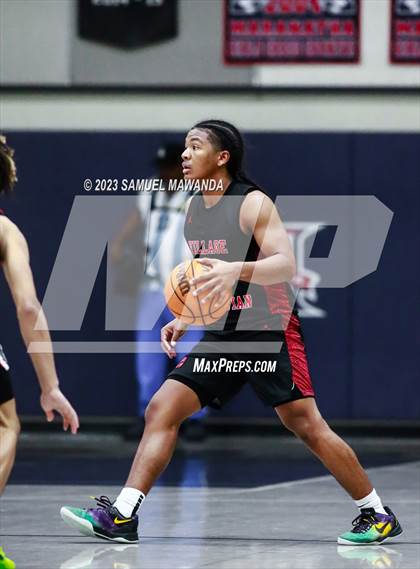 Thumbnail 3 in Pasadena vs Village Christian (21st Annual Rose City Roundball Classic Semi Final) photogallery.