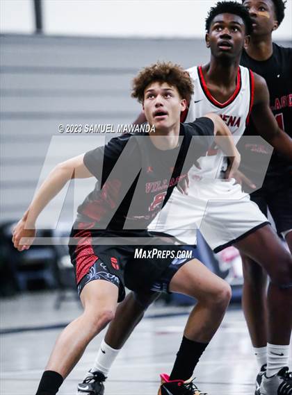 Thumbnail 1 in Pasadena vs Village Christian (21st Annual Rose City Roundball Classic Semi Final) photogallery.