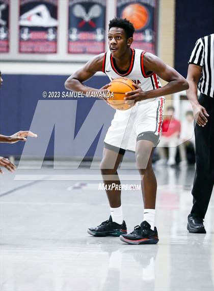Thumbnail 1 in Pasadena vs Village Christian (21st Annual Rose City Roundball Classic Semi Final) photogallery.