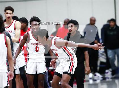 Thumbnail 2 in Pasadena vs Village Christian (21st Annual Rose City Roundball Classic Semi Final) photogallery.