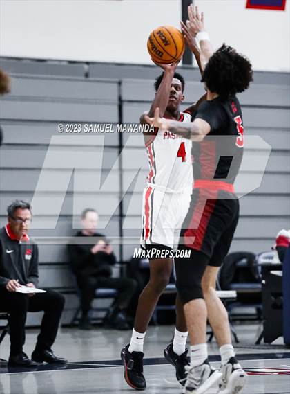 Thumbnail 3 in Pasadena vs Village Christian (21st Annual Rose City Roundball Classic Semi Final) photogallery.