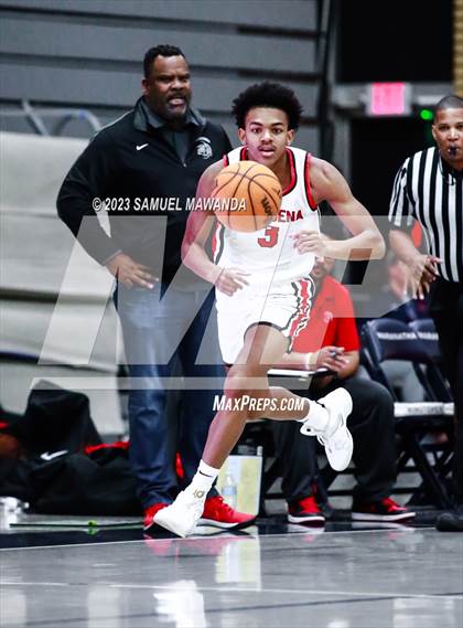 Thumbnail 1 in Pasadena vs Village Christian (21st Annual Rose City Roundball Classic Semi Final) photogallery.