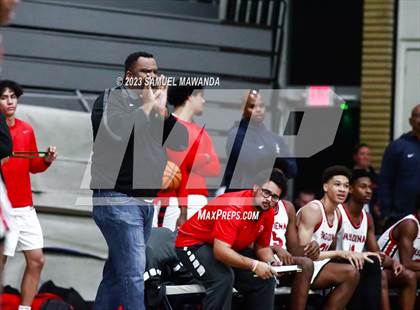 Thumbnail 1 in Pasadena vs Village Christian (21st Annual Rose City Roundball Classic Semi Final) photogallery.