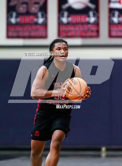 Thumbnail 3 in Pasadena vs Village Christian (21st Annual Rose City Roundball Classic Semi Final) photogallery.