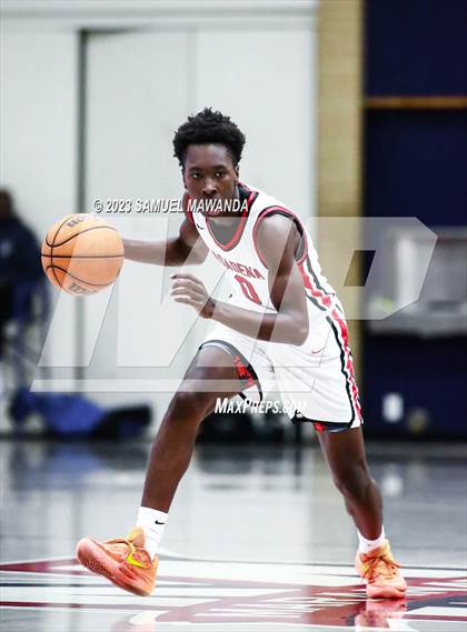 Thumbnail 3 in Pasadena vs Village Christian (21st Annual Rose City Roundball Classic Semi Final) photogallery.