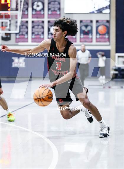 Thumbnail 3 in Pasadena vs Village Christian (21st Annual Rose City Roundball Classic Semi Final) photogallery.