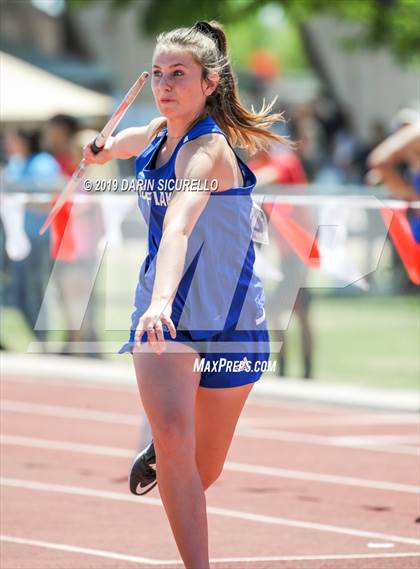 Thumbnail 3 in AIA Track & Field Championships-Fri (Girls Javelin) photogallery.