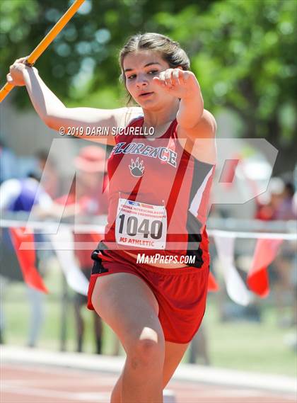 Thumbnail 2 in AIA Track & Field Championships-Fri (Girls Javelin) photogallery.
