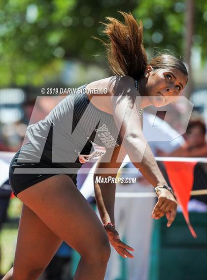 Thumbnail 3 in AIA Track & Field Championships-Fri (Girls Javelin) photogallery.