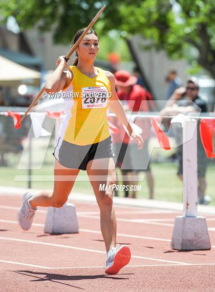 Thumbnail 2 in AIA Track & Field Championships-Fri (Girls Javelin) photogallery.
