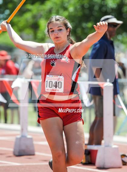 Thumbnail 3 in AIA Track & Field Championships-Fri (Girls Javelin) photogallery.