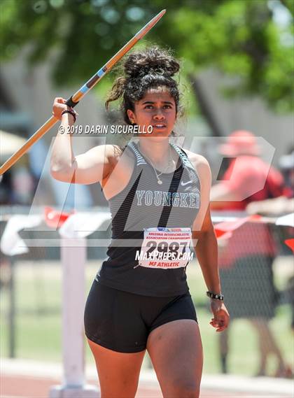 Thumbnail 3 in AIA Track & Field Championships-Fri (Girls Javelin) photogallery.