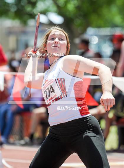 Thumbnail 3 in AIA Track & Field Championships-Fri (Girls Javelin) photogallery.