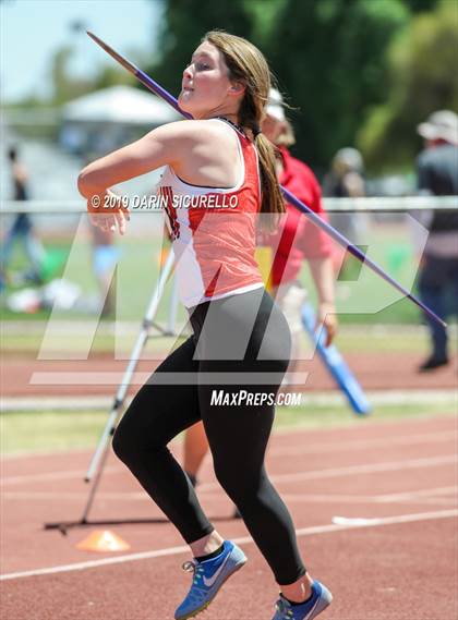 Thumbnail 3 in AIA Track & Field Championships-Fri (Girls Javelin) photogallery.