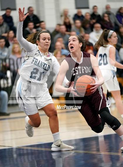 Thumbnail 2 in Franklin vs. Westford Academy (MIAA D1 Regional Quarterfinal) photogallery.