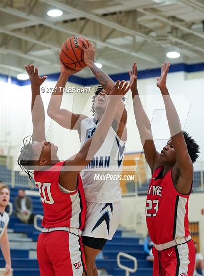 Thumbnail 1 in Pike vs. Perry Meridian (IHSAA 4A Sectional Round 1) photogallery.