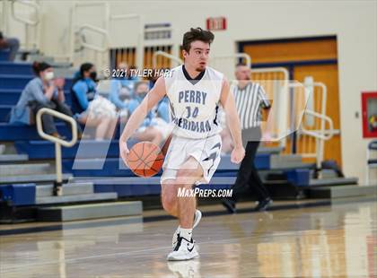 Thumbnail 3 in Pike vs. Perry Meridian (IHSAA 4A Sectional Round 1) photogallery.