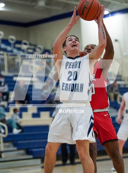 Thumbnail 1 in Pike vs. Perry Meridian (IHSAA 4A Sectional Round 1) photogallery.