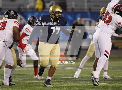 Thumbnail 1 in Bishop McDevitt vs. Aliquippa (PIAA 4A Final) photogallery.