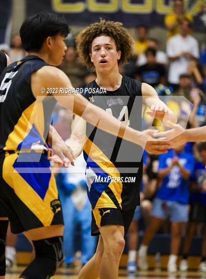 Thumbnail 1 in Clovis @ Clovis East (CIF Norcal Boys VB Regional Final- Division 1) photogallery.
