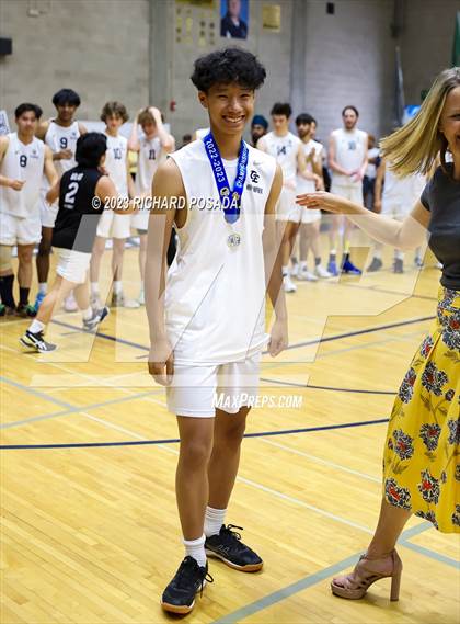 Thumbnail 1 in Clovis @ Clovis East (CIF Norcal Boys VB Regional Final- Division 1) photogallery.