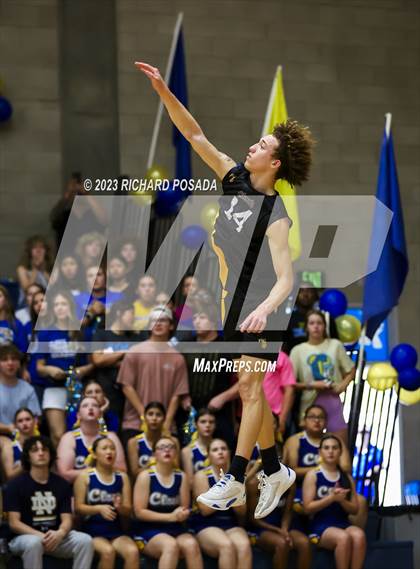 Thumbnail 2 in Clovis @ Clovis East (CIF Norcal Boys VB Regional Final- Division 1) photogallery.