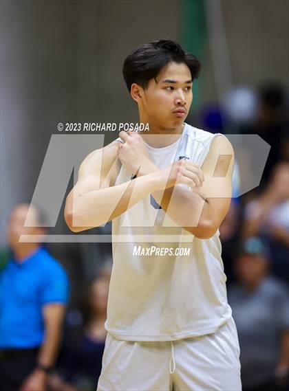 Thumbnail 2 in Clovis @ Clovis East (CIF Norcal Boys VB Regional Final- Division 1) photogallery.