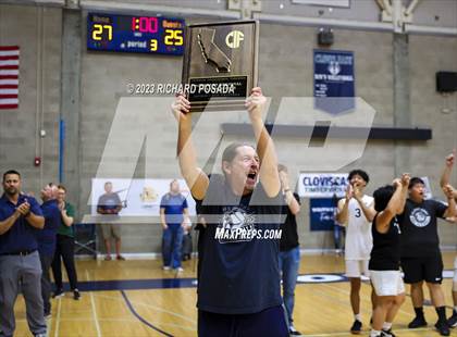 Thumbnail 2 in Clovis @ Clovis East (CIF Norcal Boys VB Regional Final- Division 1) photogallery.