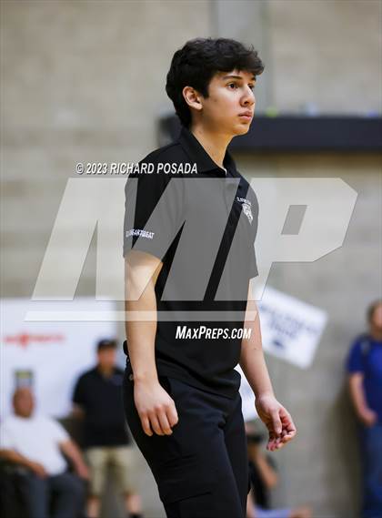 Thumbnail 3 in Clovis @ Clovis East (CIF Norcal Boys VB Regional Final- Division 1) photogallery.