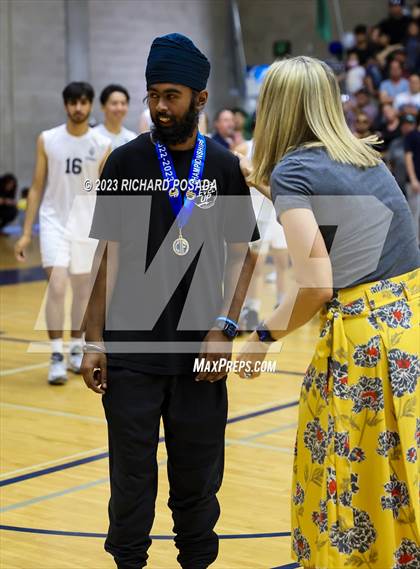 Thumbnail 2 in Clovis @ Clovis East (CIF Norcal Boys VB Regional Final- Division 1) photogallery.
