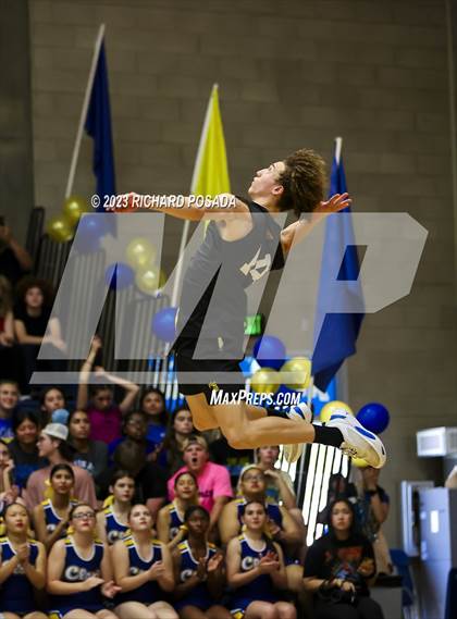 Thumbnail 1 in Clovis @ Clovis East (CIF Norcal Boys VB Regional Final- Division 1) photogallery.