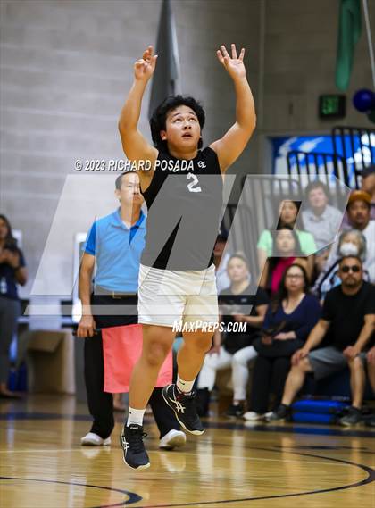 Thumbnail 1 in Clovis @ Clovis East (CIF Norcal Boys VB Regional Final- Division 1) photogallery.